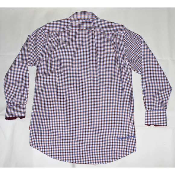 English Laundry Men's Long Sleeve Logo Embroidered Shirt Size 15 1/2 - 32/33 - Picture 7 of 12